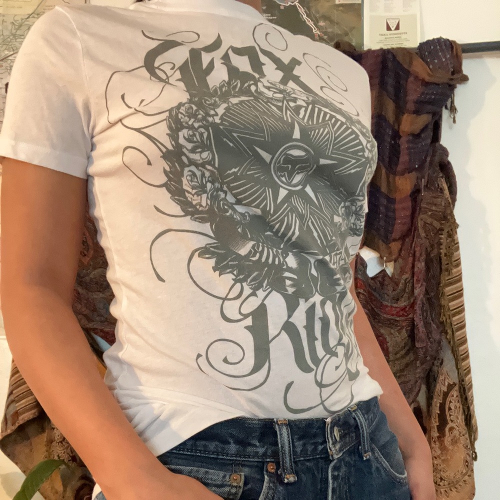 Fox riders co Tshirt 
#alternative 
#00s
#y2k
#punk